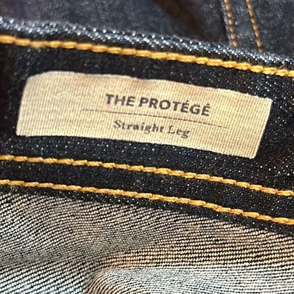 Adriano Goldschmied AG The Protege Straight Leg Mens Blue Jeans size W31 x L34 - Picture 10 of 13